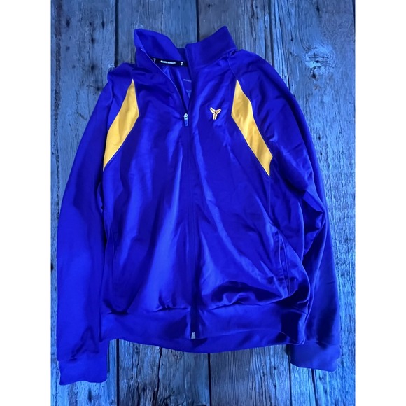 Nike Other - Nike Kobe Bryant Mamba Mentality Track Jacket Purple Gold Lakers Mens Medium